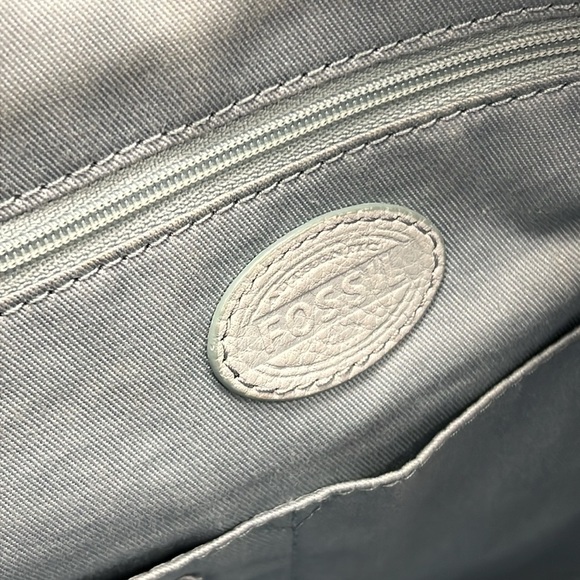 Fossil Sydney Tote -Smokey Blue - Picture 9 of 12